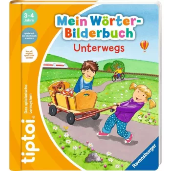 tiptoi Mijn woorden-prentenboek: Onderweg, leerboek