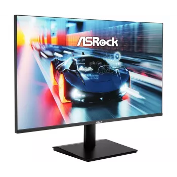 Monitor ASROCK CL25FFB 24,5 inch (62,2 cm) Full HD 1920x1080 IPS LED, 300 cd/m², 178° kijkhoek, VESA, zwart