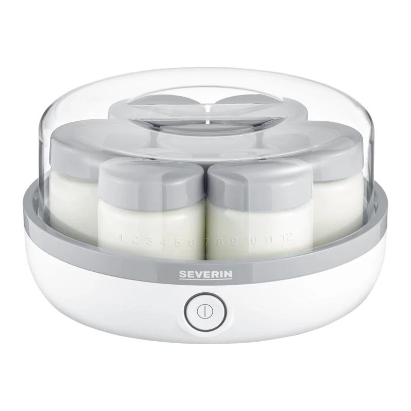 Severin yoghurtmaker 7 stuks 150 ml wit JG 3518 (JG 3518)