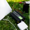 Green Cell® spanningsomvormer 24V naar 230V 300W zwart