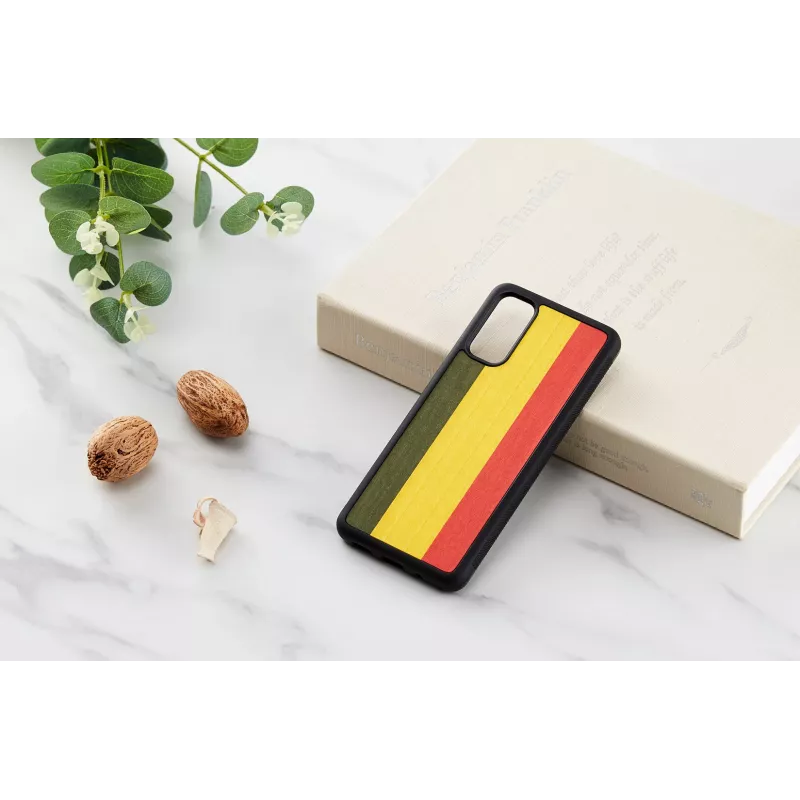 Telefoonhoesje man and wood Galaxy S20 Reggae zwart