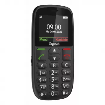 Siemens GL395 zwarte mobiele telefoon 5,6 cm / 2,20 inch - 0,30 Mpx camera (S30853-H1230-R101)