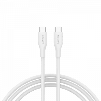 CANYON kabel CC60SC10 C-C 60W 1m siliconen wit