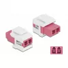 Keystone-module LC duplex bus naar LC duplex bus DeLOCK 86818