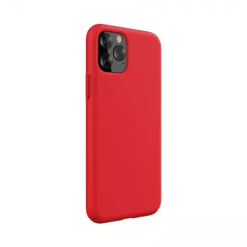 Telefoonhoesje Devia Nature Series voor iPhone 12 Pro Max, siliconen, rood