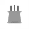 Netadapter GEMBIRD A-AC-UKMINTF – UK type G-stekker naar IEC-C13-ingang, 15 A