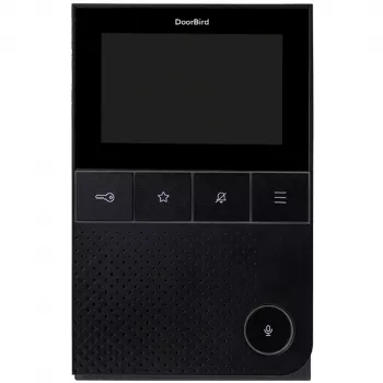 IP-videodeurintercom DoorBird A1101 zwart Edition — deurstation voor IP-videotoegangscontrole (model A1101)