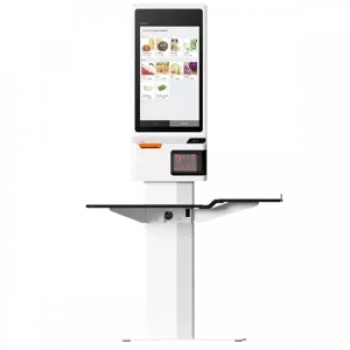 Sunmi K2, wandmontage, Datalogic 3410, GMS, 2D, 61cm (24''), Projected Capacitive, Full HD, USB, Ethernet, WLAN, NFC, Android bonprinter, kiosksysteem, 2D, imager, 61 cm (24''), T