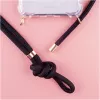 Lookabe telefoonhoesje met ketting voor iPhone XR, goud/zwart