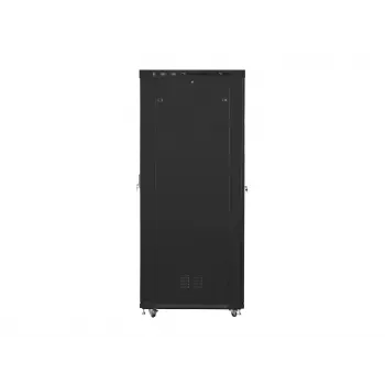 19 inch rackkast LANBERG FF01-8247-12BL, 47U, 800x1200 mm, glazen voordeur