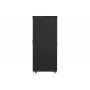 19 inch rackkast LANBERG FF01-8247-12BL, 47U, 800x1200 mm, glazen voordeur