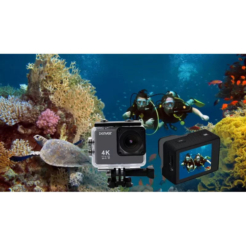 Action-sportcamera Denver ACK-8064 8 MP 4K Ultra HD Wi-Fi