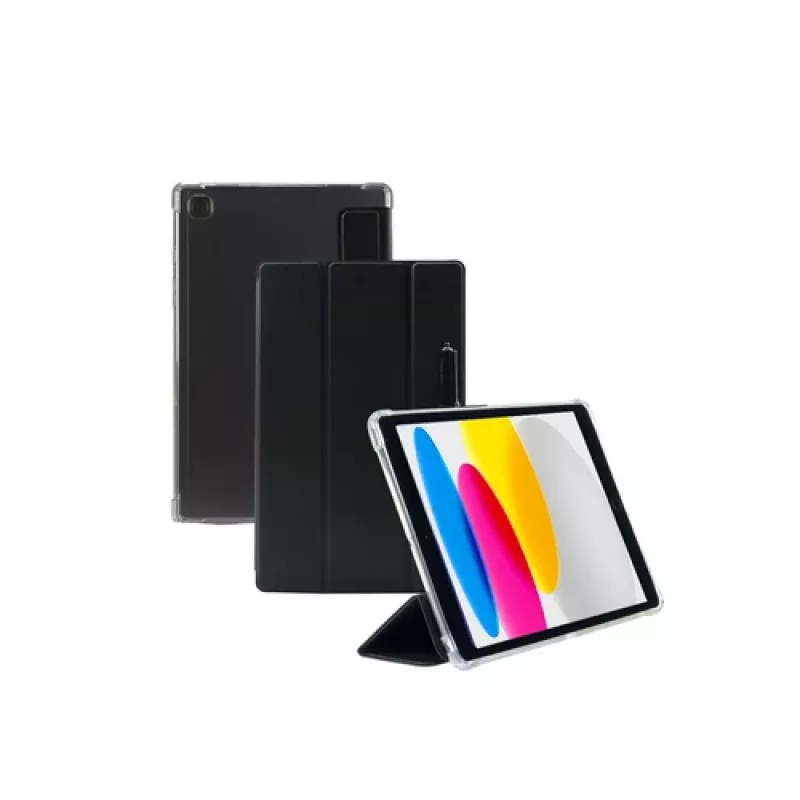 Folio Case Mobilis Edge voor iPad 10,9 inch zwart transparant