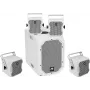 Actieve luidsprekerset Omnitronic BOB-10A ws met 4x BOB-4 ws — actieve hoofdluidspreker met vier satellietluidsprekers