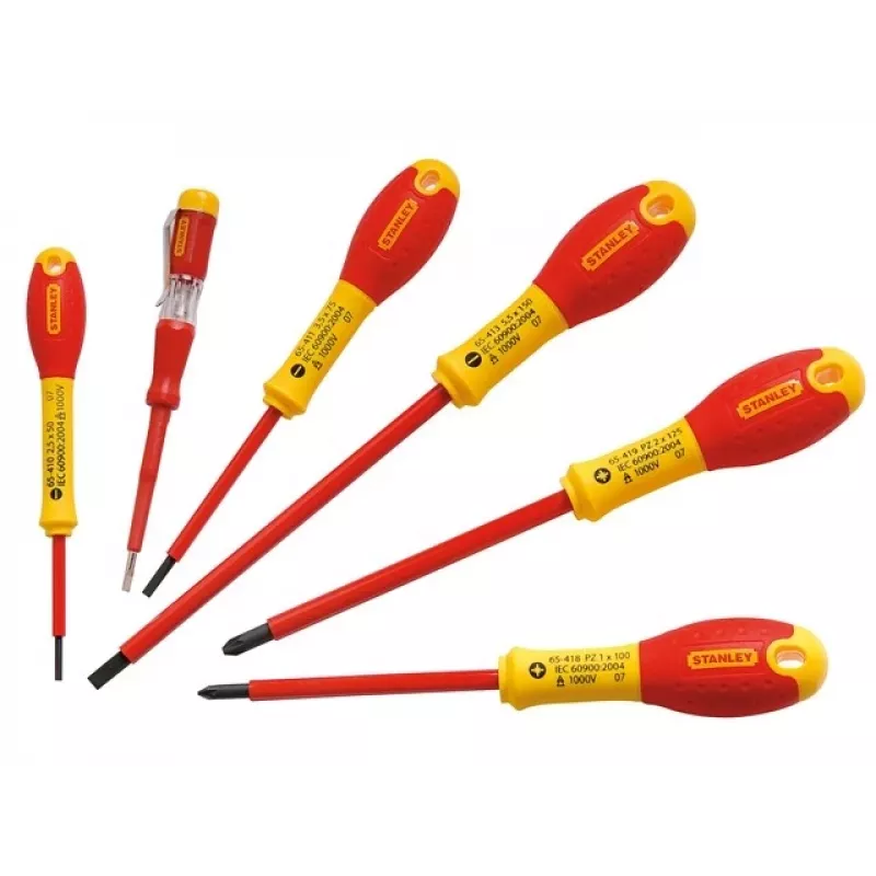 Geïsoleerde platte-kruiskop-set Stanley FATMAX 0-65-443