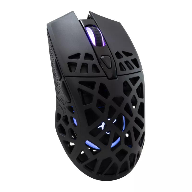 Muis White Shark GM-5018 Caradoc RGB 7200 dpi zwart