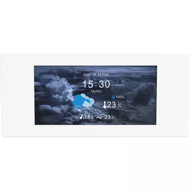 LCD-paneelkit THERMALTAKE View 600 TG Snow 6,0 inch voor pc-behuizingdisplay