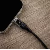 Fixed | kabel USB-C/USB-C met display, PD-ondersteuning, 2m, USB 2.0, 100W | FIXDD-CC2-BK