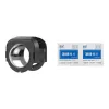 Lensdeksel voor Insta360 X4 van Puluz PU975 — optisch glas, krasvast, duurzaam