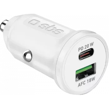 SBS autolader 12/24V 1x Type-C PD+ USB 2.1 A wit