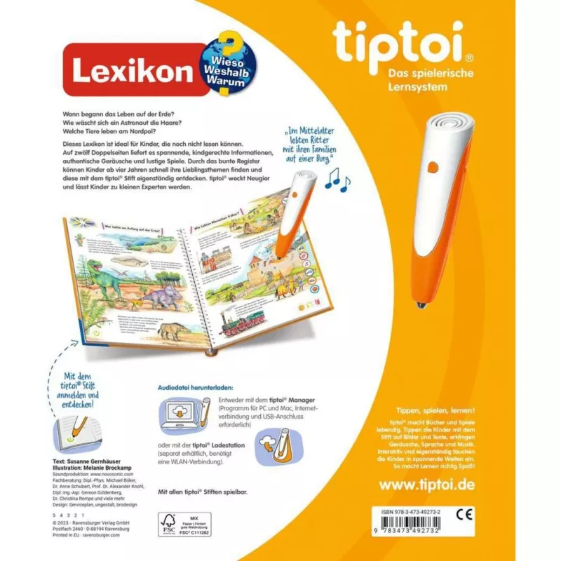 tiptoi Warum? Wie? Was? Lexicon, leerboek