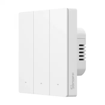 Aanraakloze wandschakelaar Sonoff ZBM5-3C-86W 3-kanaals Zigbee, 3-voudig, inbouw