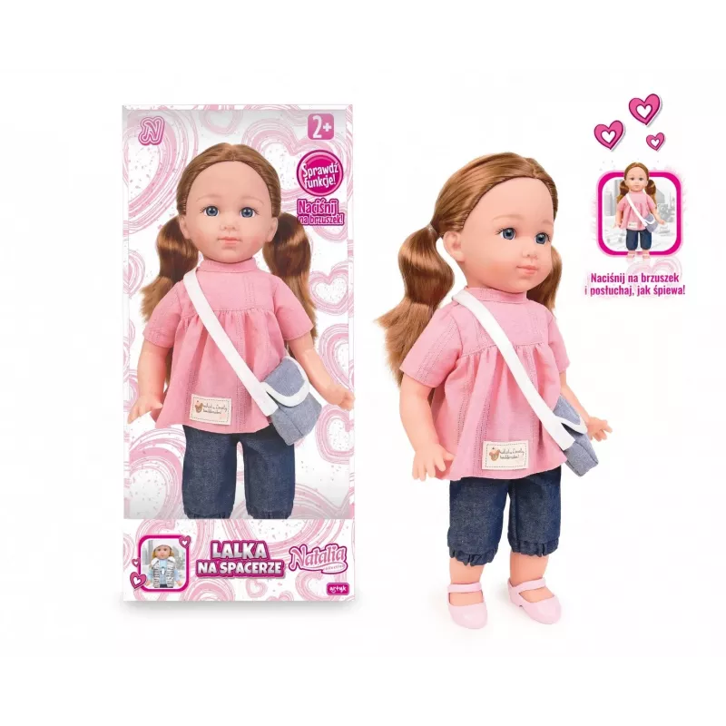 Artyk Natalia pop 36 cm met afneembare tuniek — Artyk