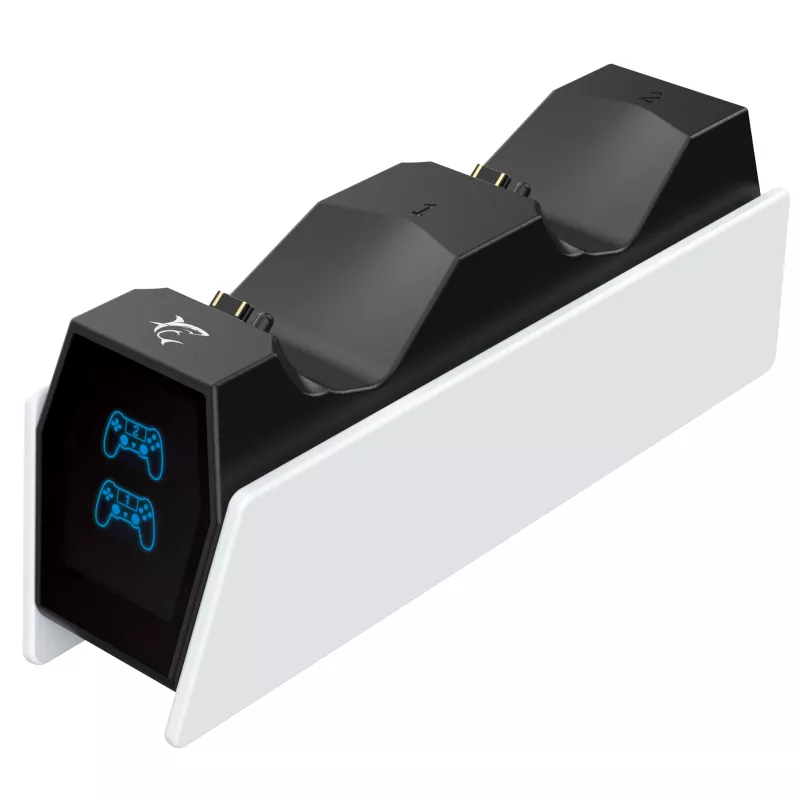 Oplaadstation White Shark PS4-0417 dubbel oplaadstation voor PS4-controller