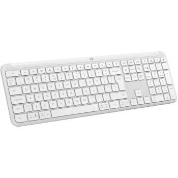 Logitech K950 Signature slank toetsenbord kantoor RF draadloos Bluetooth QWERTY US International wit
