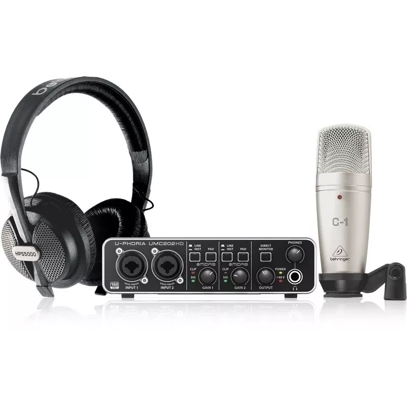 Behringer U-PHORIA STUDIO PRO - home-opnameset
