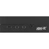 Aluminium behuizing voor Raspberry Pi 4 B van JYT, model RB-AlucaseP4+01B, zwarte uitvoering