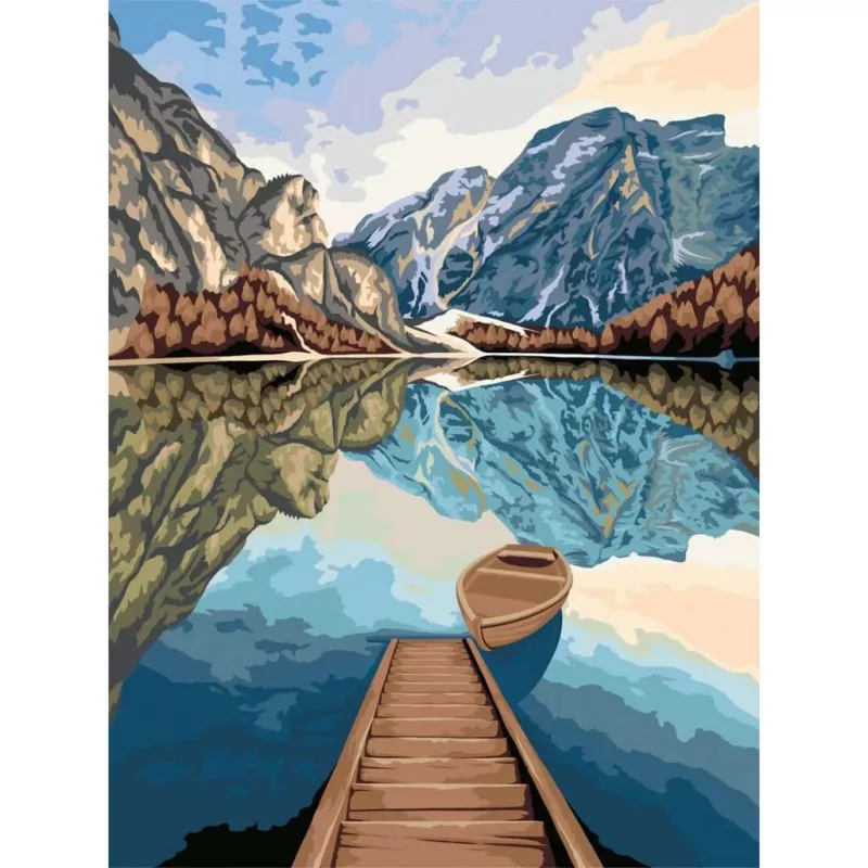 Ravensburger Kleurset CreArt Seeblicke 23909 — creatief schilderen-op-nummer-set voor kinderen en volwassenen