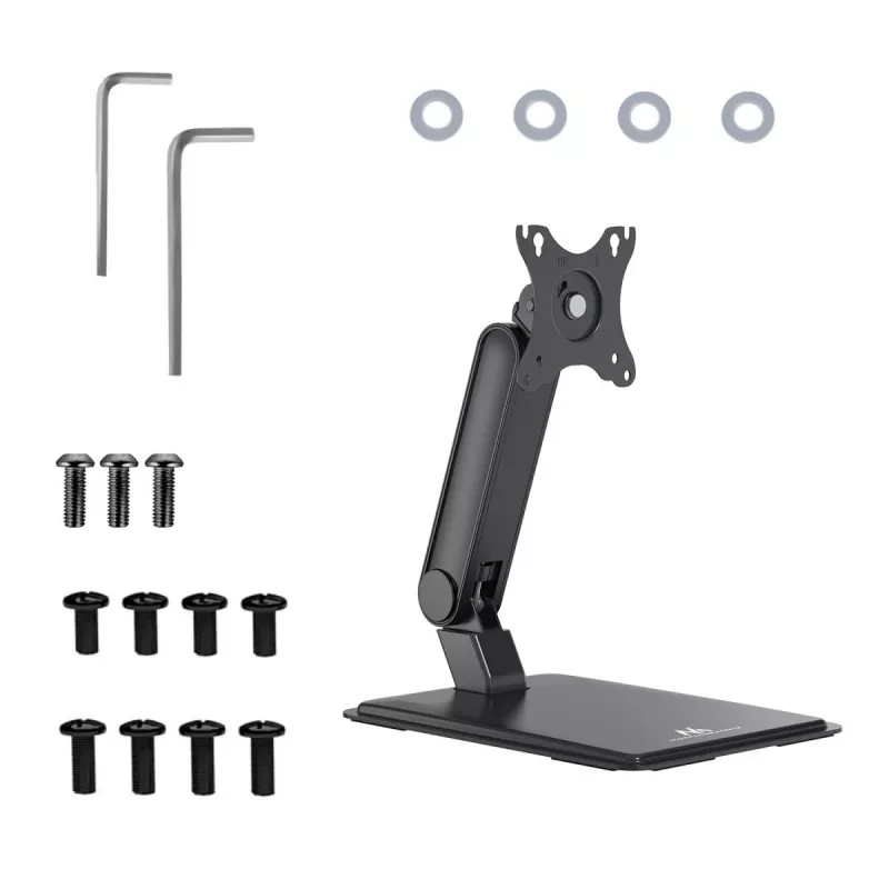 Touchscreen-standaard MACLEAN MC-989 voor touchdisplays, max. belasting 8 kg, vrijstaande houder