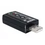 DeLOCK USB Sound Adapter 7.1 - geluidskaart - stereo - USB (61645)