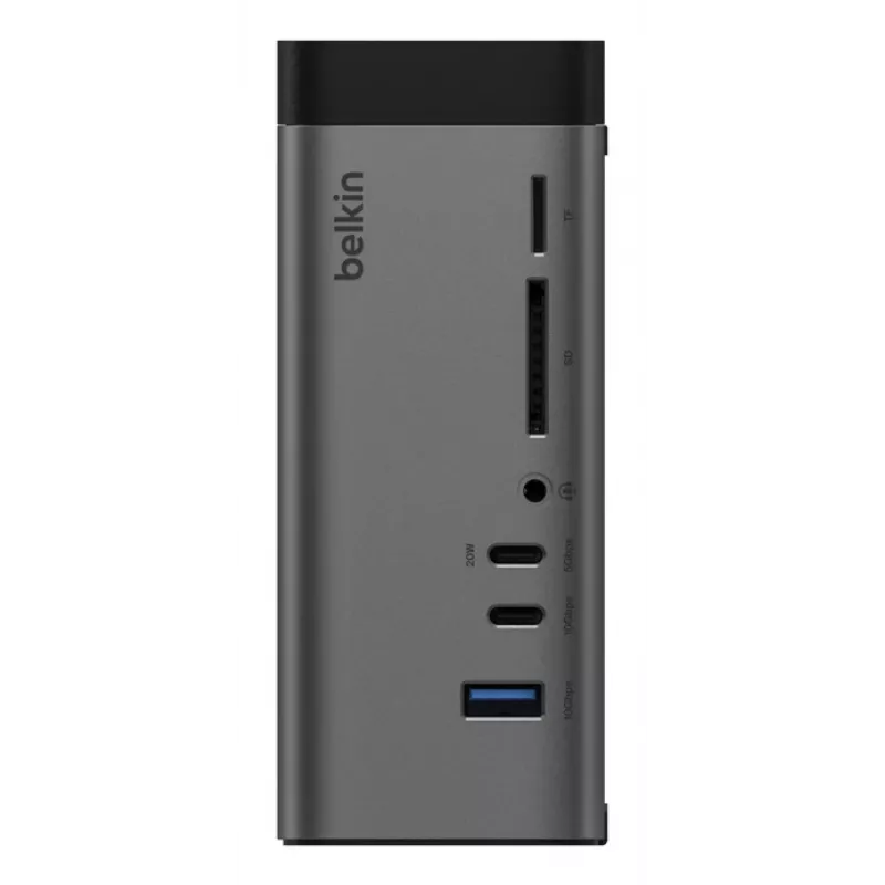 Belkin Connect USB Type-C hub 10000 Mbit/s grijs