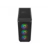 Behuizing Fury Shobo SH4F met RGB-venster en 4 ventilatoren MIDI computer pc