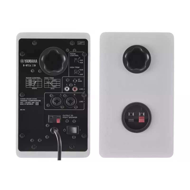 Yamaha HS3 wit - actieve tweeweg nearfieldmonitors, paar