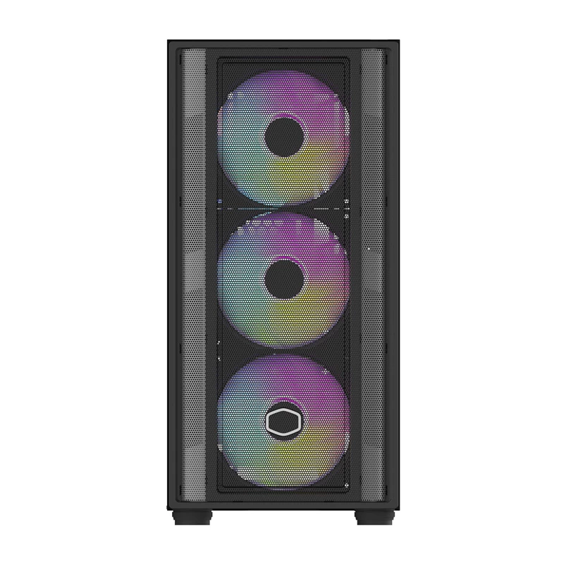 PC-behuizing Cooler Master MasterBox 600 desktop zwart