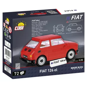 Bouwset Cobi Youngtimer Collection Fiat 126p el 24531 — 150 onderdelen