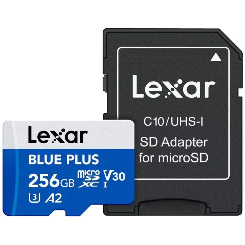 Geheugen Micro SDXC 256GB UHS-I W A Lexar LMSBLPL256G BNANG