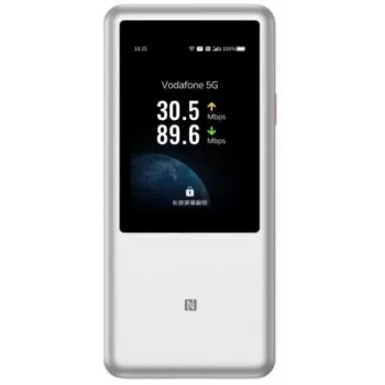 WLAN-router ZTE U60 Pro dualband Wi-Fi 802.11ac, 3600 Mbit/s, 10000 mAh accu, wit, interne antennes