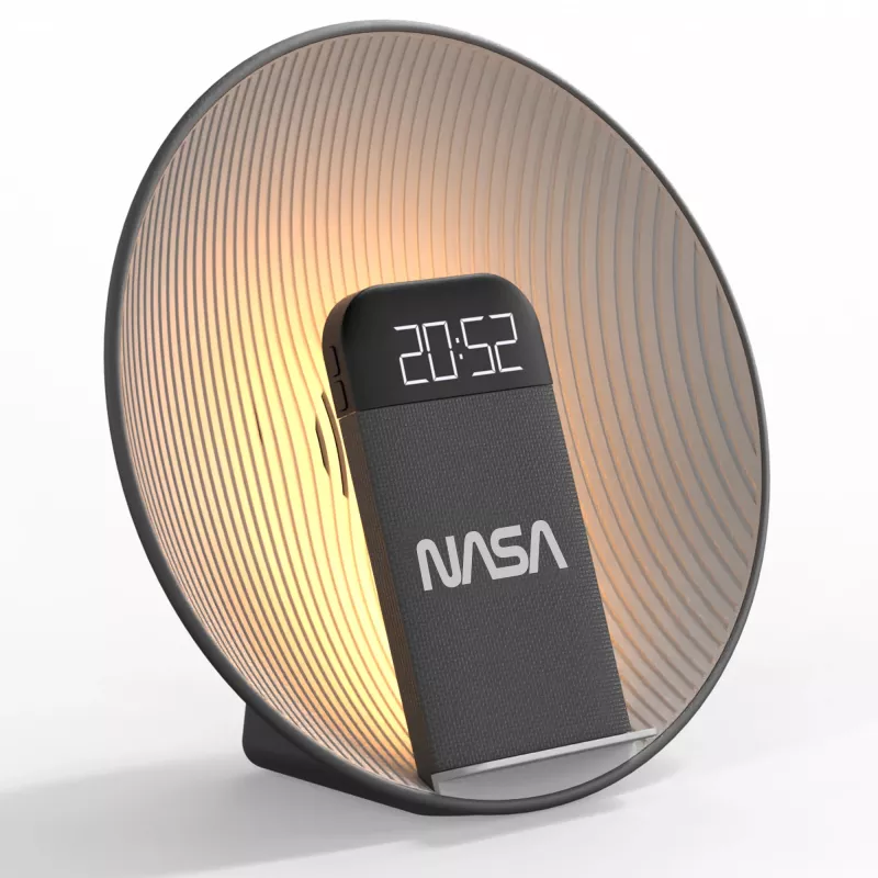 NASA SPC600 bluetooth-luidspreker/wekker/draadloze oplader