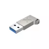 Unitek A1034NI adapter USB-A male naar USB-C female, USB 3.1 Gen1, zilver