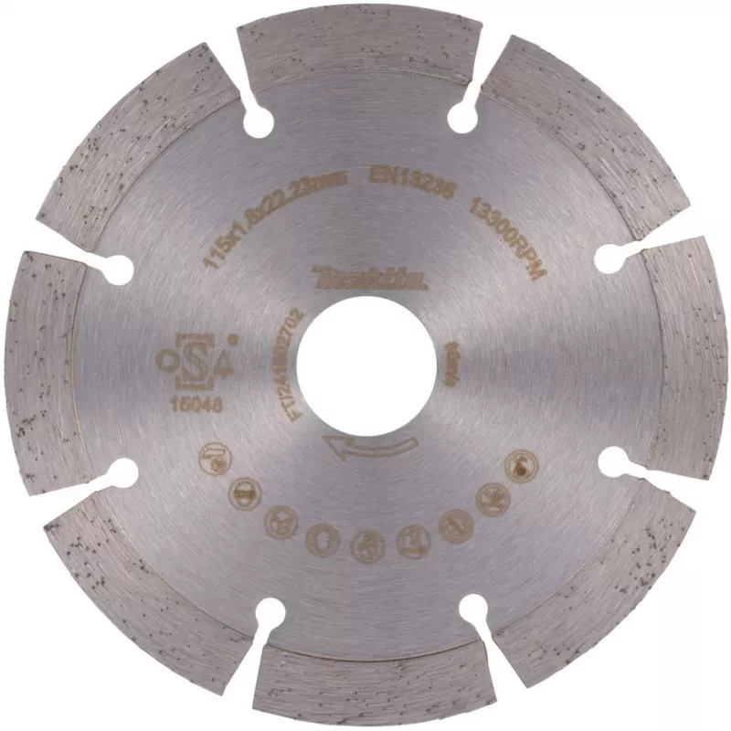 Makita D-80070 diamantschijf 115x22,23 DIAMAK (D-80070)