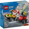 LEGO CITY 60458 Pizza vs. brandweerwagen