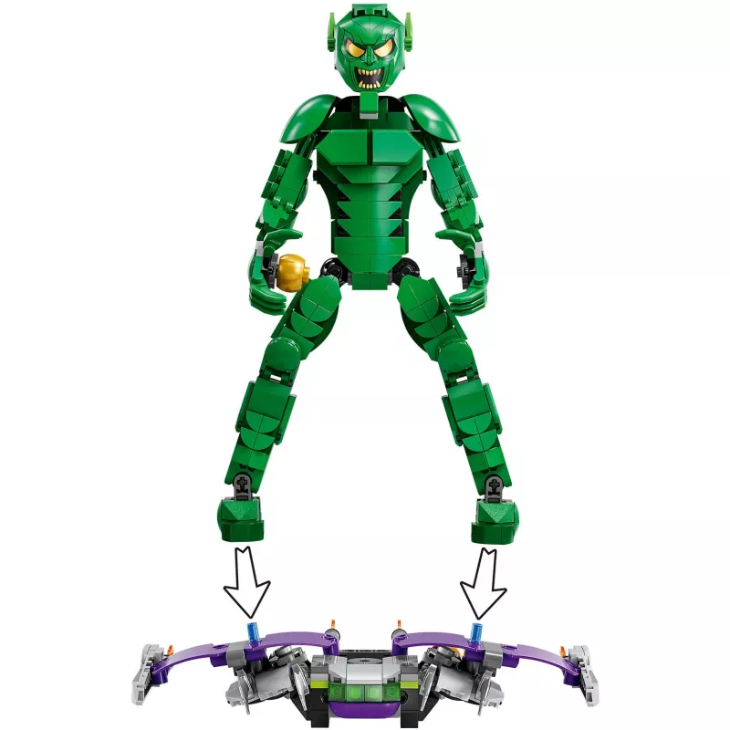 LEGO MARVEL 76284 Green Goblin constructiefiguur