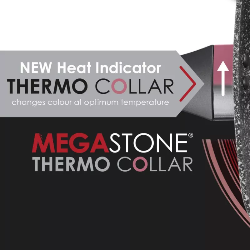 Grillpan Salter BW10702BRMFOB 28 cm Megastone met Thermo Collar