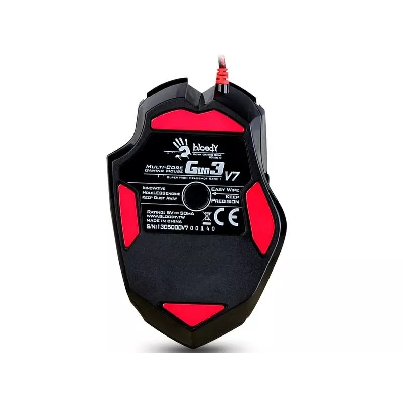 A4Tech Bloody V7m muis USB Type-A V-Track 3200 DPI