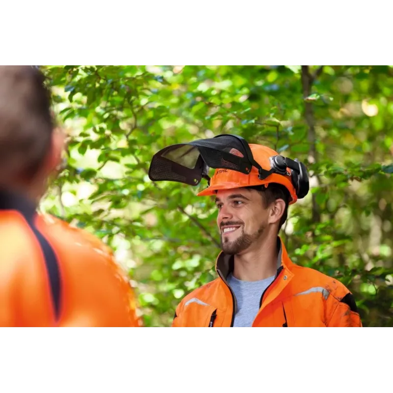 Stihl Basic helmset met bosbouwhelm, gezichtsbescherming en gehoorbescherming (00008880810)