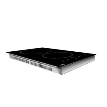 Keramische kookplaat LIN LC-G3048, inbouw, 4 kookzones, 3000 W, touchbediening, glasoppervlak, kinderslot